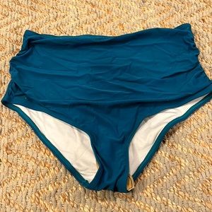 Women's medium navy blue swim bottoms